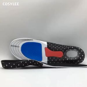 Insole Alas Kaki Sepatu Shock Absorb Gel Orthotic Arch Bahan Tahan Lama Empuk