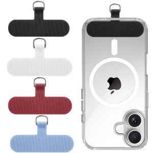 Universal Color Mobile Phone Lanyard Cloth Gasket Card Detachable CellPhone Chain Clips Pad for Handmade Phone Case Accessories