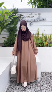 Abaya Couple Anak Dan Ibu Model Kancing Depan Busui Friendly Baju Muslim Syari Kembaran Bahan Premium Tebal Jatuh Lembut Adem Cocok Untuk Anak Usia 7 Sampai 15 Tahun Warna Cantik Elegan Cocok Untuk Lebaran Kondangan Dan Acara Keluarga