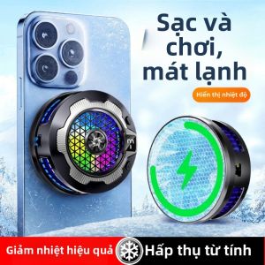 EXIUPAI | Máy Làm Mát Từ Tính Sạc Không Dây Sạc Và Chơi
