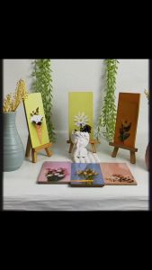 Hiasan Dinding Bunga Minimalis (10x20): Nuansa Abstrak Realistik & Aesthetic