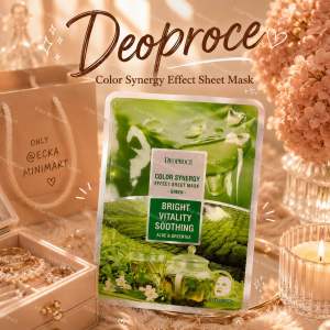 DEOPROCE Synergy Effect Sheet Mask 20g Aloe Green tea