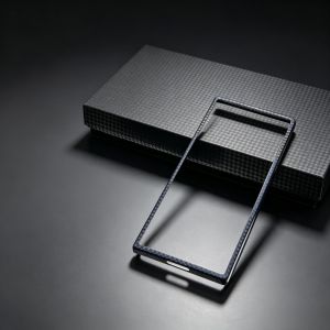 Real Gradient Carbon Fiber with Matching Magnetic Ring Case For Samsung Z Fold 8 Ultra 7 Raised Lens Shockproof Protection Cover