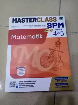MASTERCLASS MATEMATIK KSSM SPM
