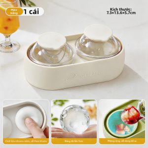 GIANXI | Mẫu Làm Viên Băng Tròn Cho Whisky