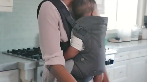Suitable for all seasons Baby Carrier Flip 4-in-1 Light Airy Convertible Carrier (with COOL Breathemesh Fabric Design!) - Ergonomic Baby Carrier