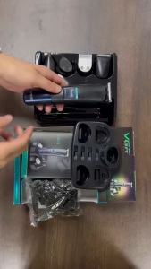 VGR V-108 Professional 5-in-1 Mens Grooming Kit – Electric Shaver Beard & Nose Hair Trimmer Barber-Grade Hair Clipper