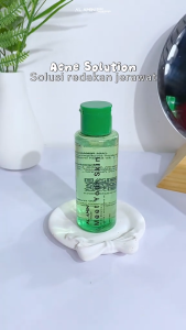 Alamin Skincare Acne Solution Toner Kulit Berjerawat Aktif Beruntus Komedo Membantu Menenangkan Kemerahan Penyembuhan Jerawat Melembabkan & Menghidrasi BPOMMeet