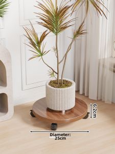  LJXZ | Luxurious Rolling Flower Pot Stand Multi-purpose Planter Rack