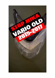 kaca stop Smoke Stop Vario 125 150 LED OLD 2015 2016 2017 SMOKE BENING