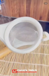 CSS Saringan Teh Kopi 8cm Stainless Steel Gagang Kayu Strainer Ayakan Saringan Ceko Premium