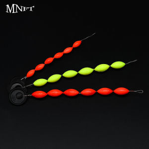 MNFT 5Sets Rubber Fishing Stoppers Oval Fishing Bobber Space Beans for Rigging Float Positioning