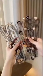 KW SHOP Invisible Broken Hair Clip Roll Curved Inserted Comb Hair Sorting Hairpin Women Hair Styling Bangs