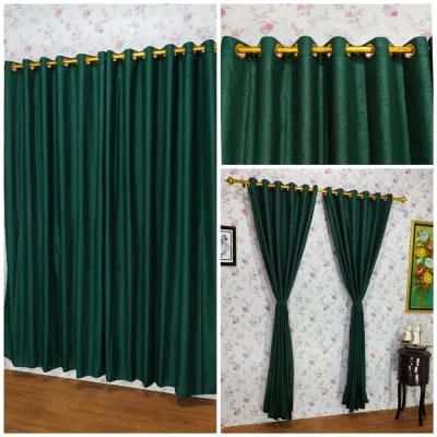 Gorden hordeng pintu jendela Smokering jumbo besar Embos Polos Tinggi 3 METER dan 25 METER terlaris bisa untuk penyekat ruangan
