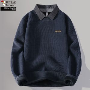 TUCANO | Thickening Padded Two-piece Look Sweater