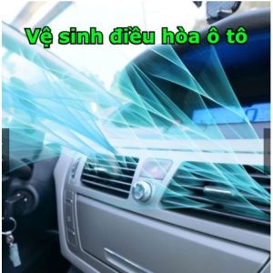 Bình Xịt Bọt Khử Mùi Hôi Điều Hòa Ô Tô Flamingo F020 500ml Tẩy Rửa Bám Bẩn Khử Mùi Trong Hệ Thống Lạnh