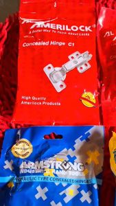 AMERILOCK High Quality Concealed Hinges/Hydraulic Soft Close Hinges (PER PAIR)