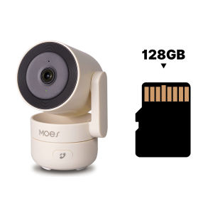 Camera Thông Minh Moes Tuya 4MP WiFi Trong Nhà Xoay/nghiêng Có Tầm Nhìn Ban Đêm Theo Dõi Chuyển Động Âm Thanh 2 Chiều Camera IP An Ninh Gia Đình