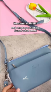 AQILALOVA Hilya Tas Wanita Selempang Sling Bag & Hand Bag Sederhana