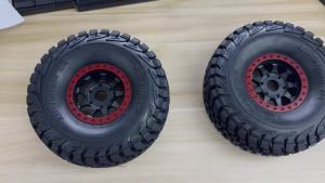 RS | 4PCS Off-road Tires 136X56mm Adapter 17mm for MOJAVE YK4072 YK4073 1/7 RC Model Car Desert Truck Accessories