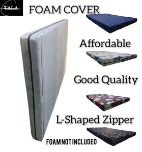 234 INCHES THICK Eco-Friendly Hypoallergenic L-Shaped Zippered Mattress Protector Cover