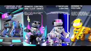 RC Robot Toy Kids Toys-2.4Ghz Remote Control Electronic Dog Intelligent Programming Acrobatics Music and Dancing Toys for Boys and Girls Ages 6 and up Halloween Christmas or Birthday Gift