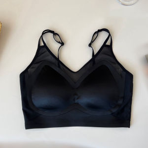 Áo Ngực Không Đường May Cỡ Lớn Cho Phụ Nữ Có Vòng 1 Lớn Áo Ngực Tập Luyện Không Dây Kiểu Dáng Chữ V Lưng Mỏng Chống Chảy Xệ