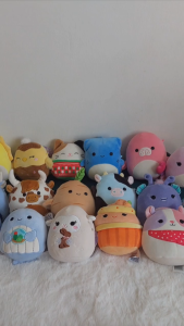 4/5 inches Original Squishmallows Kelly Toys Jazwares  Soft Plush Toy Birthday Valentine Gift Collection Souvenir Present