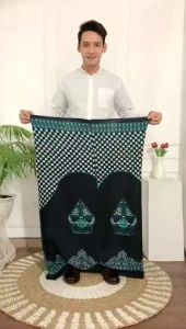 Sarung Santri Lembut & Batik Motif Mahda Bahan Lembut Adem Nyaman Dipakai