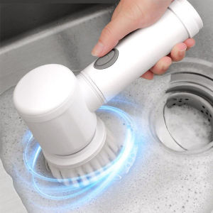 Máy Cọ Rửa Cầm Tay Đa Năng Pin Sạc 1500 mAh Bàn Chải Vệ Sinh Nhà Bếp Không Dây Chống Nước Tiêu Chuẩn IPX6