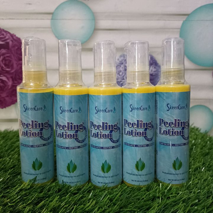 5pcsoriginal Skeen Care Peeling Lotion Extra Strength 100ml💯original Lazada Ph 8432