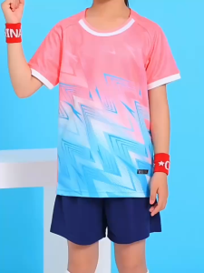 Childrens Badminton Clothes Kids Sports Suits 6-13 Years Badminton Jersey School Childrens Clothes