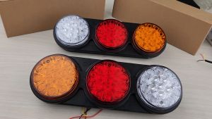J101S13  24V LED SMD RUBBER TYPE TAIL LAMP SUITABLE FOR TRAILER LORRY TRUCK AKSESORI