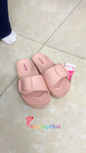Dép nữ Thái Lan quai ngang Moniga 8 High cao 4p siêu êm nhẹ