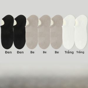 MiiOW | Tất thuyền vô hình thấm mồ hôi thoáng khí chống trượt cho nam MiiOW mùa xuân hè chống trượt không rơi kháng khuẩn chống mùi