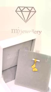 MJ Jewellery Gold Plain Butterfly Charm P90  375 Gold & 916 Gold