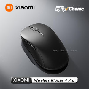 Xiaomi | Xiaomi Wireless Mouse 4 Pro 2.4G Wireless Bluetooth Mouse electromagnetic scroll wheel silent for office fit laptop desktop