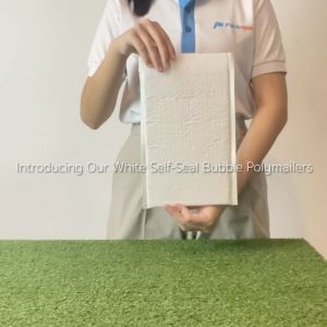 White Bubble Polymailer 130gsm Thick Padded Polymailer Bubble Wrap Mailer Mailing Bag Shipping Bags