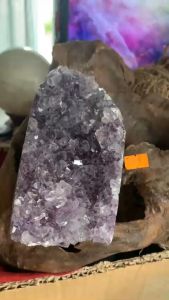 hốc đá thạch anh tím to lớn khủng Amethyst tự nhiên Braxin Uruguay năng lượng vũ trụ 529