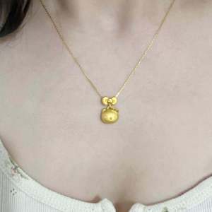 Vòng Cổ Mặt Dây Chuyền Bướm Mèo Kitty Nữ Dễ Thương Dây Chuyền Hellokitty Tiara Sang Trọng Cảm Giác Cao Cấp Thời Trang Sành Điệu Phụ Kiện Trang Sức