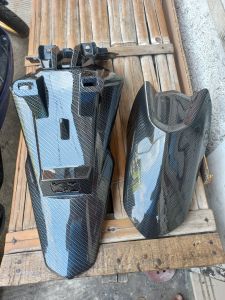 spakbor depan belakang aerox 155 old karbon