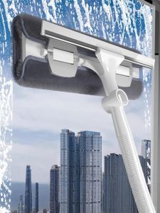 เครื่องกำจัดคราบสีน้ำมันสำหรับทำความสะอาดกระจกแบบสองด้าน ใช้ในบ้าน ดูดซับน้ำได้ดี ทำความสะอาดหน้าต่างชั้นสูง บ้าน ครัวเรือน