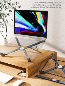 Piple | Adjustable Aluminum Laptop Stand with Cooling and Neck Support