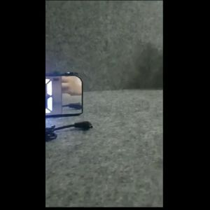 JD-8013 Jam Digital Proyektor Rainbow Jam Meja LED Smart Alarm Fitur Snooze Ada Suhu & Kalender