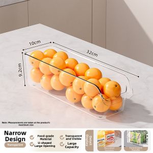 XUNHUAI | Refrigerator Food Storage Box Drawer-Type Food-Grade Transparent