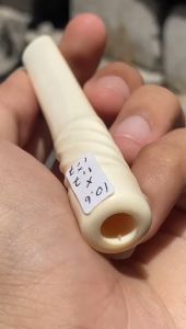 Pipa GG Asli Lokal Panjang 10cm Semilengkung Uli Tengah Mulus