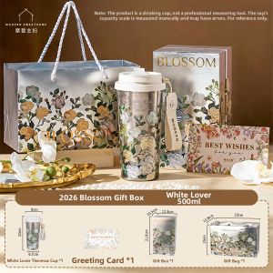 MODERN SWEETHOME | Practical Pure Titanium Thermos Mug Gift Box