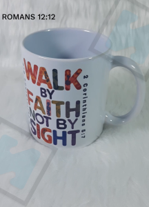 SAFYRE - Christian Bible Verse Mug | Inspirational Scripture Coffee Cup | Faith Gift