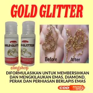 Cairan Pembersih Perhiasan Emas Perak Xuping Imitasi
