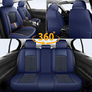 2025 New Honda Special Car Seat Cover 5 Seats Car Seat Protector Leather Woven Breathable Car Seat Cushion Fit for Civic City Jazz Accord CRV HRV Brv Brio